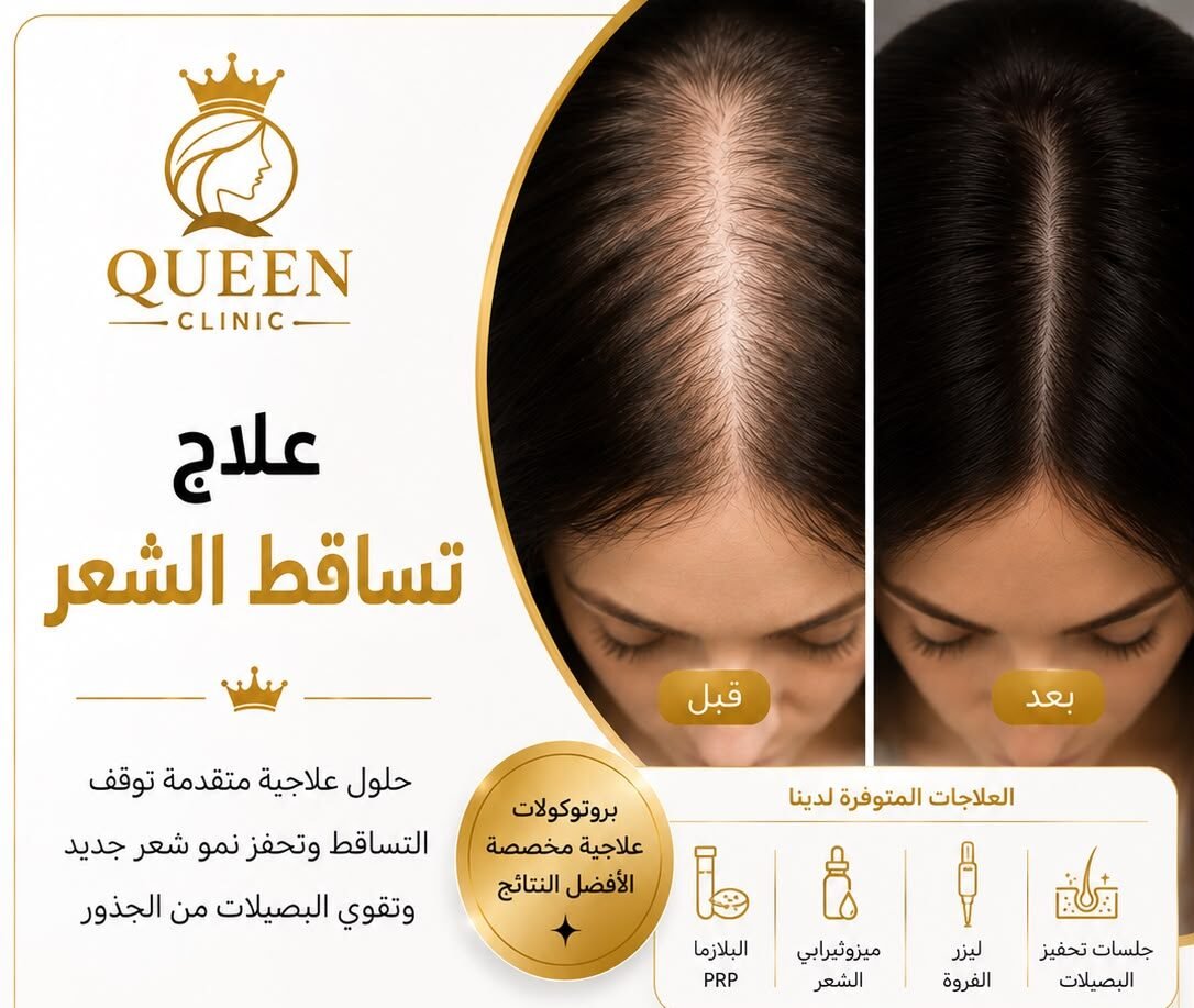 علاج تساقط الشعر للنساء في السويدي
