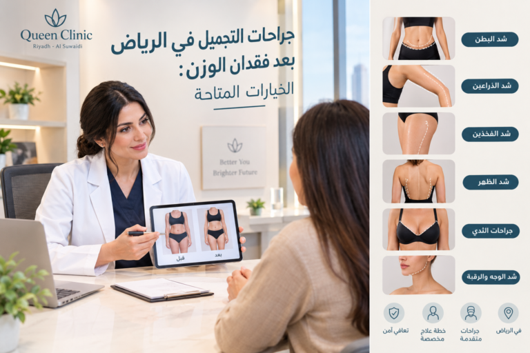 جراحات التجميل في الرياض بعد فقدان الوزن